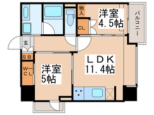 HF上野ﾚｼﾞﾃﾞﾝｽEASTの物件間取画像